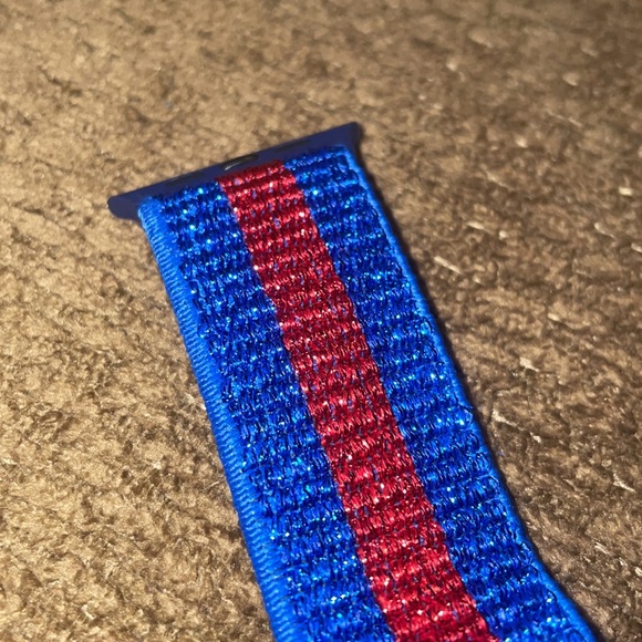 New Apple Watch band sparkle stripe adjustable removable strap - Picture 8 of 11